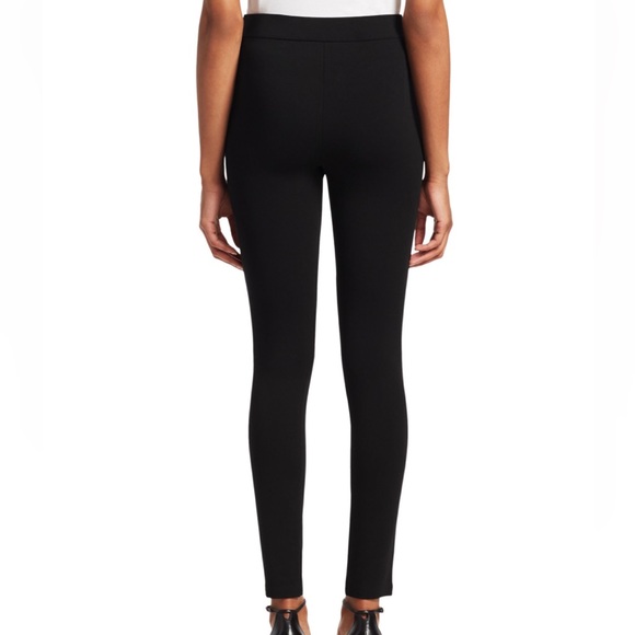 THEORY Shawn Ponte Leggings BLACK SIZE P (XS) - Picture 3 of 5